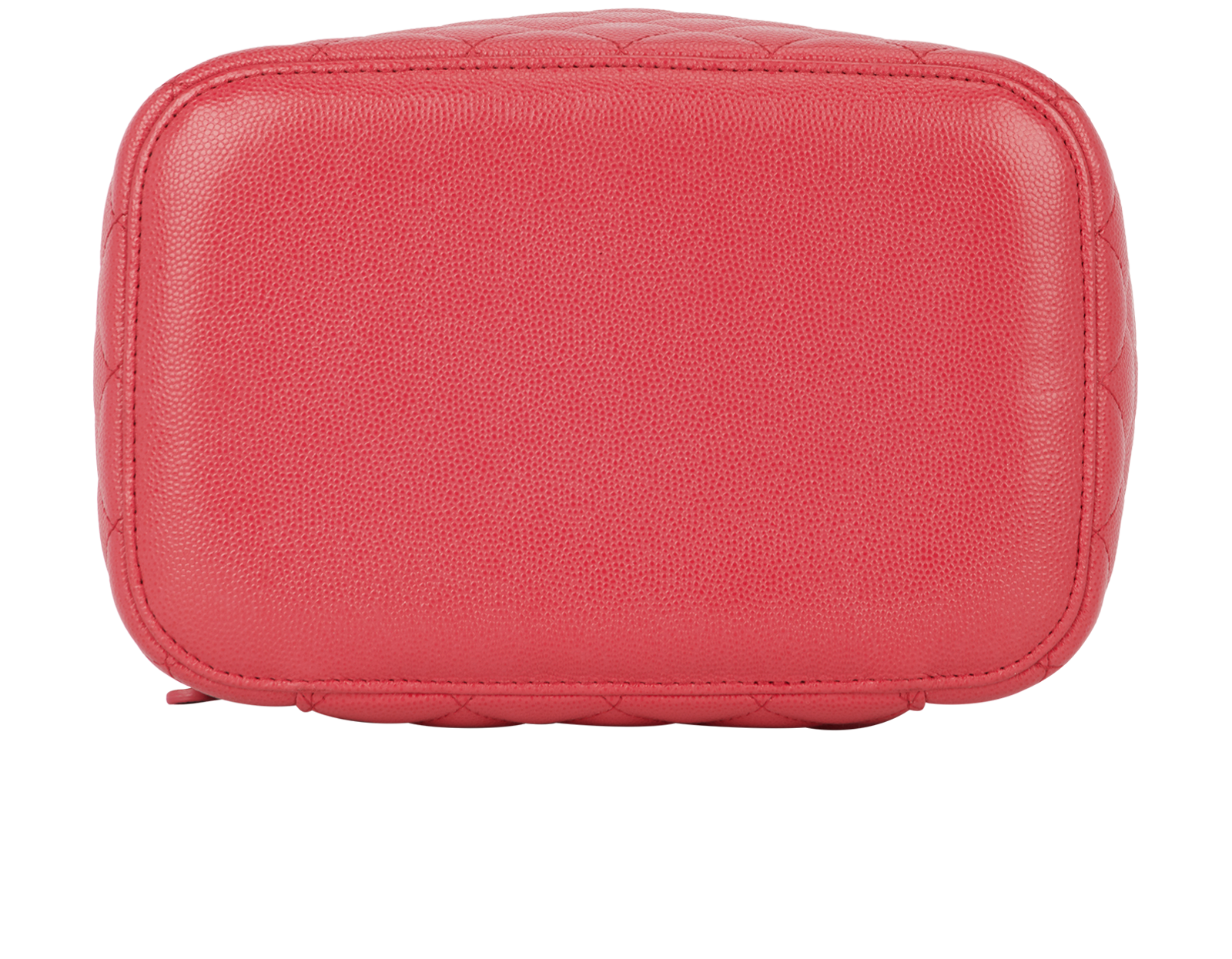 Chanel CC Top Handle Vanity Case, &pound;2,800, Accessories, Pink, Caviar Leather, Top view